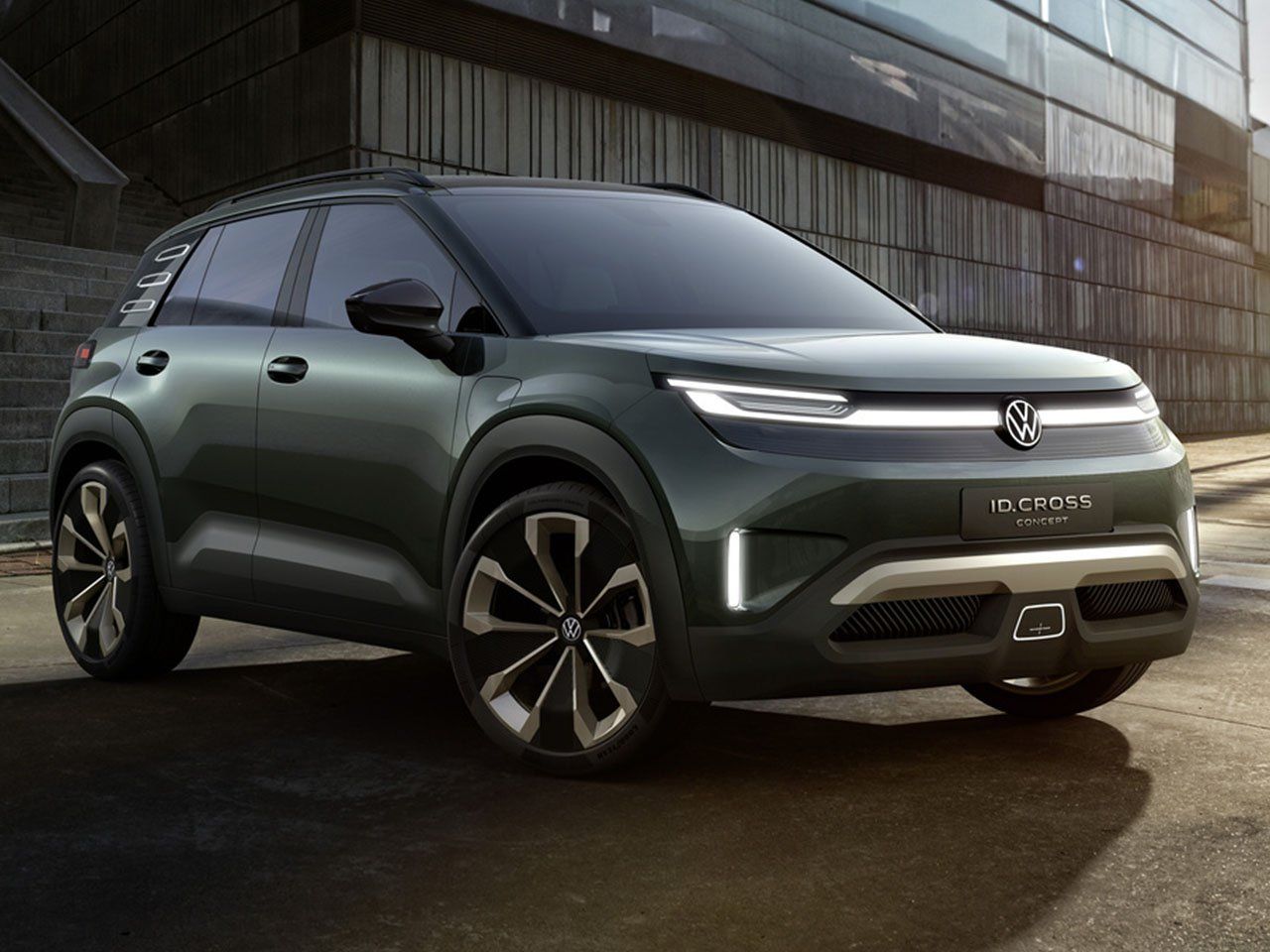 Volkswagen giới thiệu SUV điện ID. Cross Concept với ghế gập phẳng ấm cúng