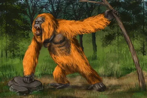 Sự chinh phục lịch sử của khỉ Gigantopithecus và lý do tuyệt chủng của nó