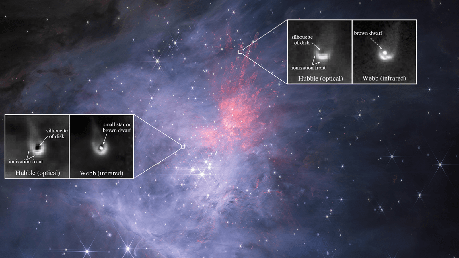 Khám phá đĩa chứa hóa chất đa dạng quanh sao lùn nâu bằng JWST