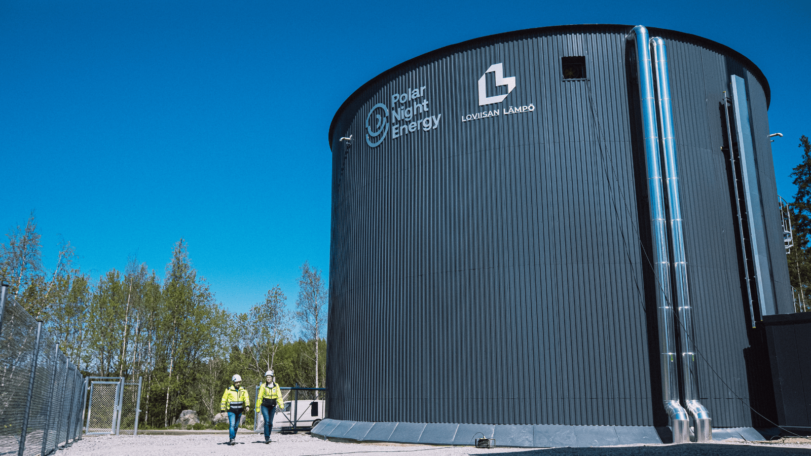 Polar Night Energy lắp đặt pin cát lớn nhất thế giới tại Pornainen, Phần Lan